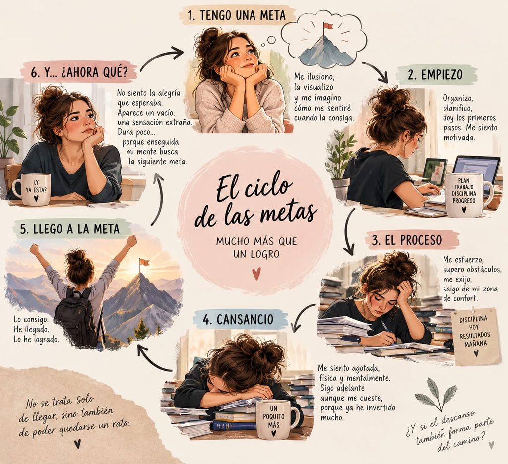 ¿Por qué alcanzar una meta puede dejarnos vacíos?