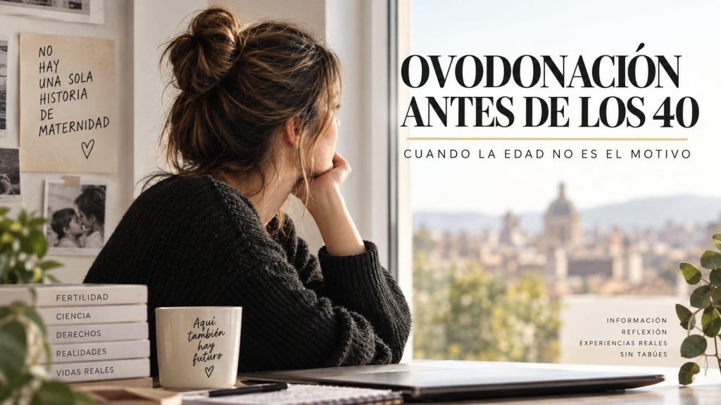 OVODONACIÓN ANTES DE LOS 40: CUANDO LA EDAD NO ES EL MOTIVO