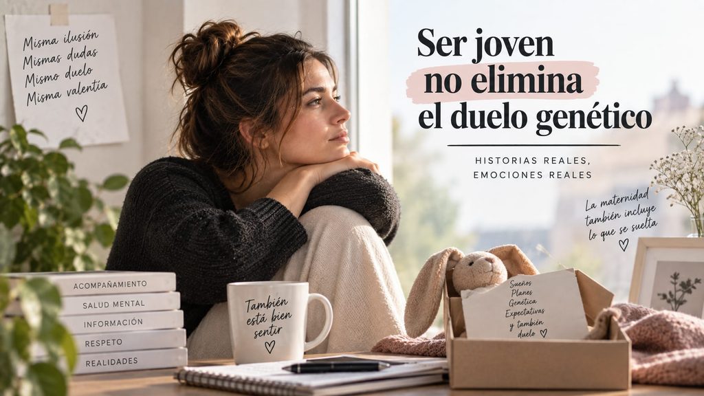Ser joven no elimina el duelo genético