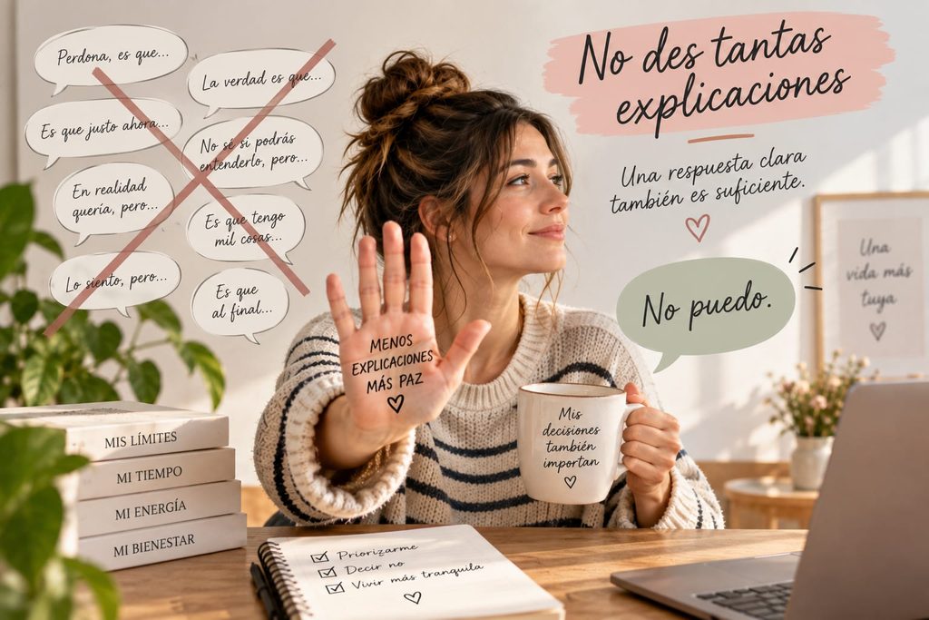 No des tantas explicaciones