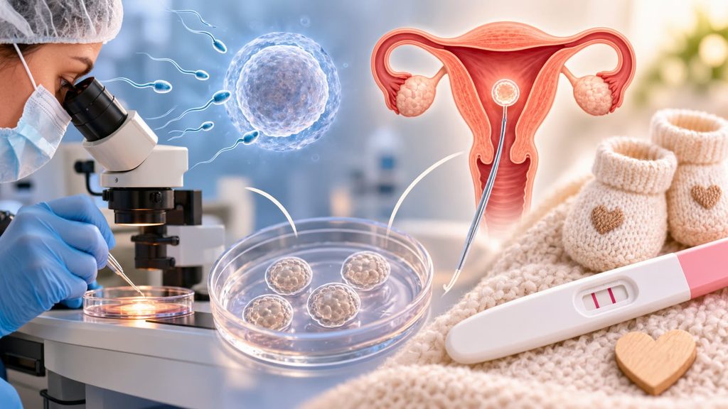 ¿Qué es exactamente una fecundación in vitro?